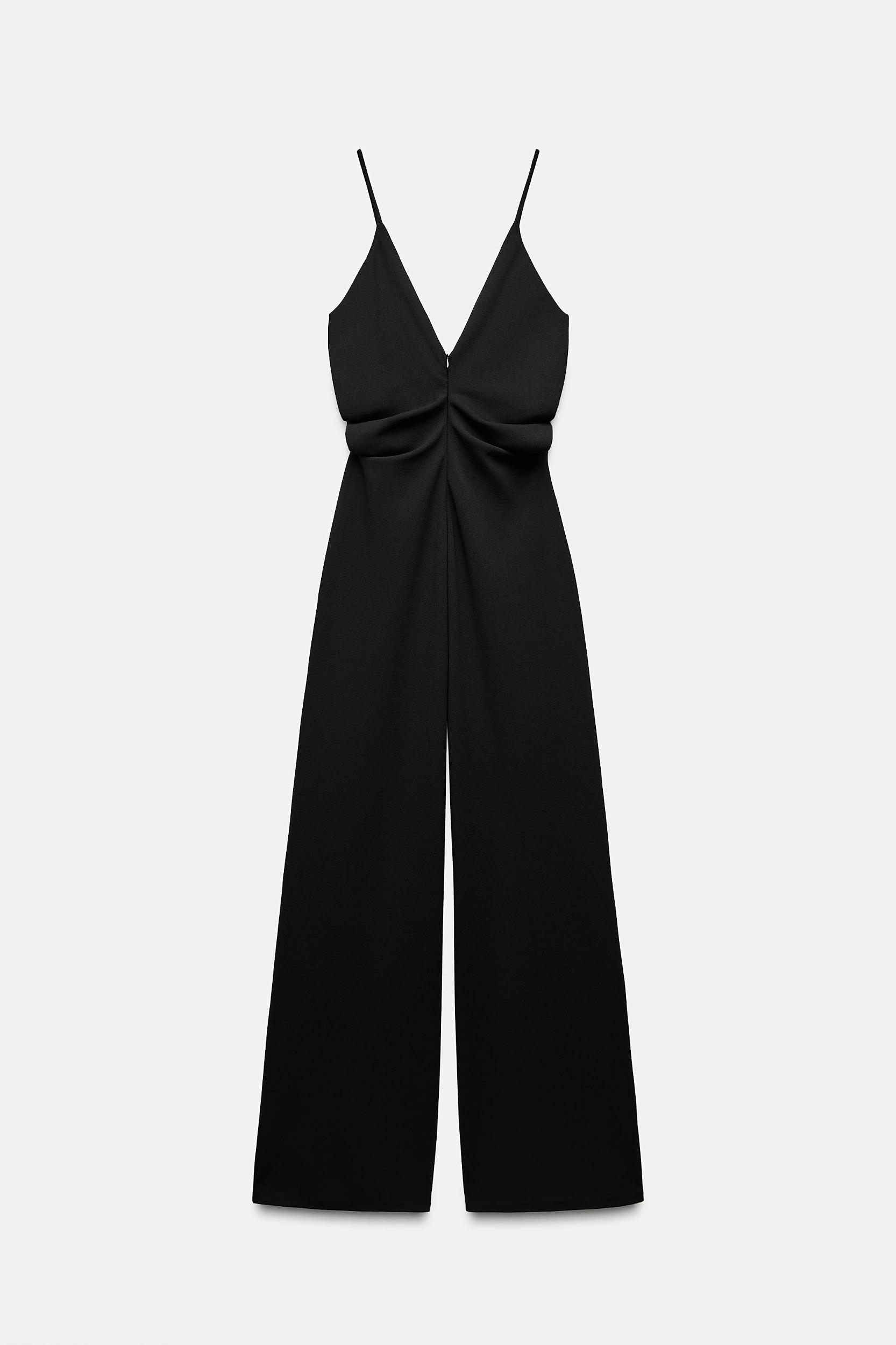 LONG CREPE JUMPSUIT Product Image