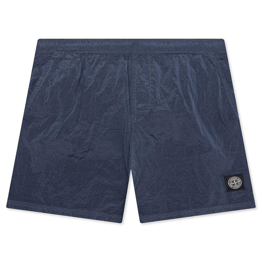 Nylon Metal Regular Fit Shorts - Lavender Male Product Image