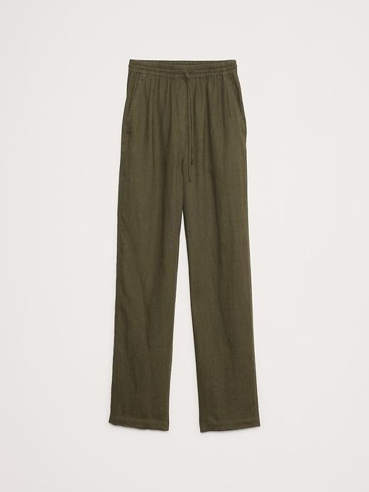 Linen Pull-On Ankle Pant Product Image