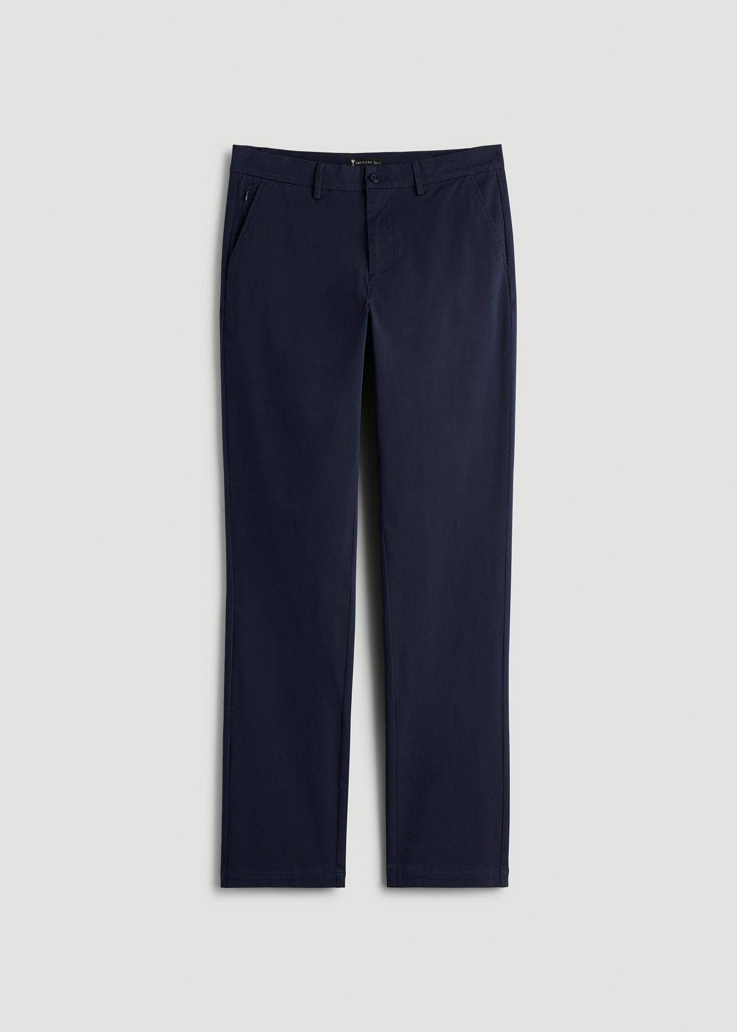4 Way Stretch Commuter Tapered Chino Pants in Patriot Blue Product Image