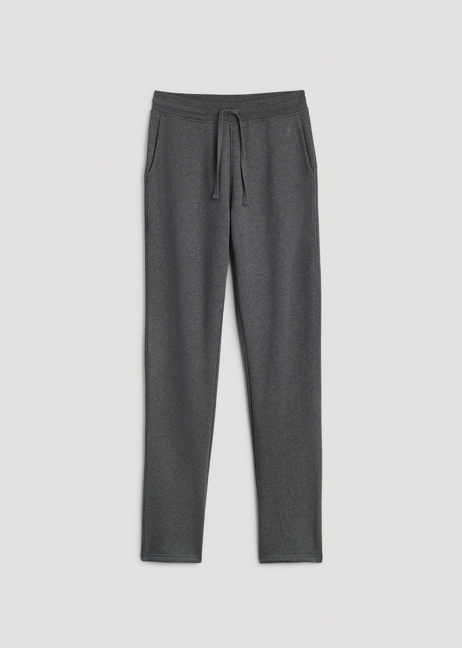 Wearever 2.0 Fleece Straight Leg Sweatpants for Tall Men in Charcoal Mix Product Image
