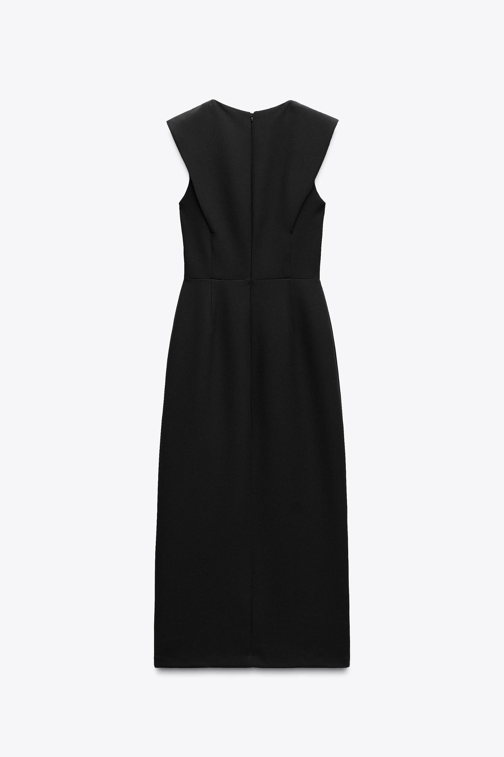CREPE MIDI DRESS Product Image
