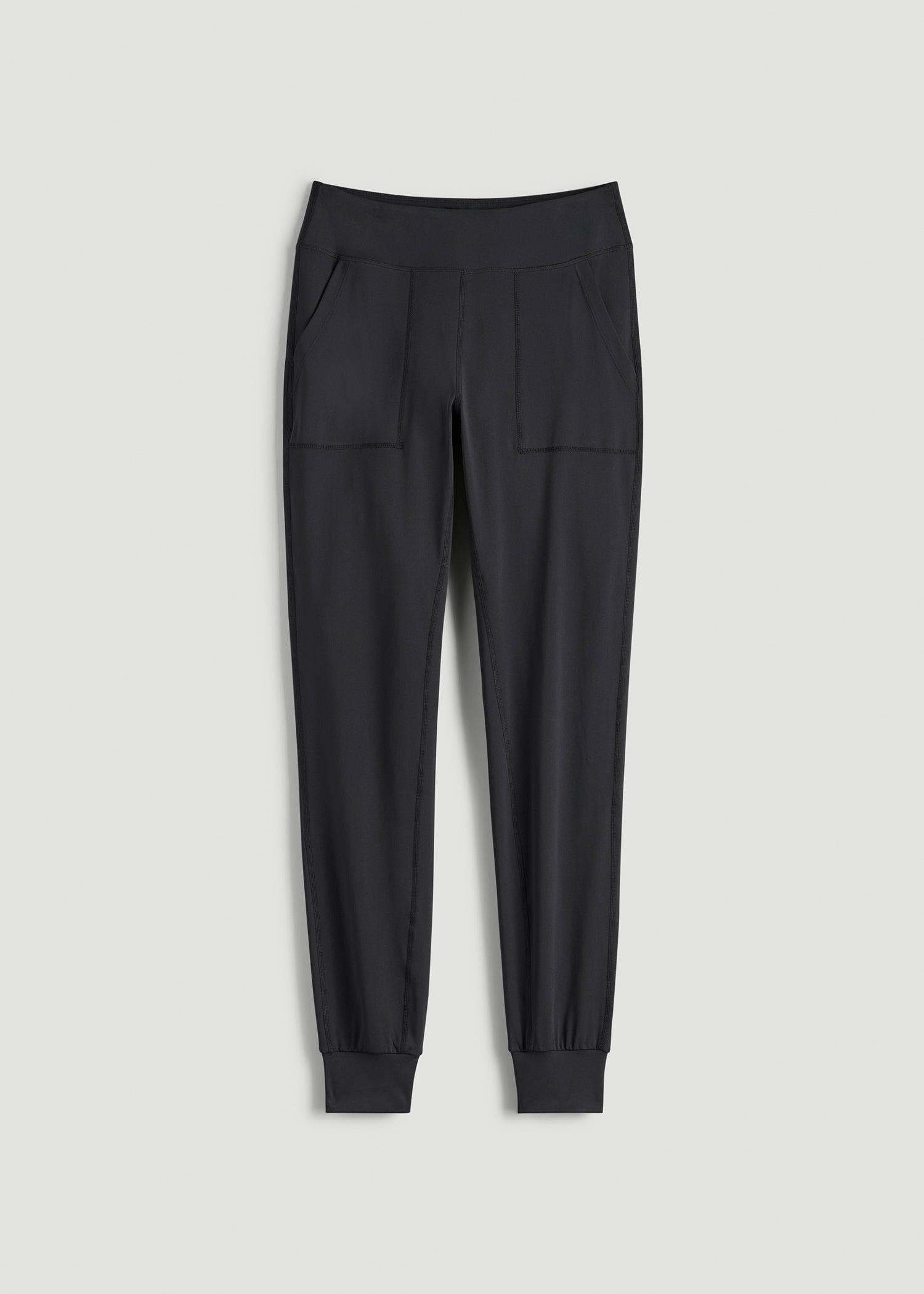 Balance Pocket Joggers for Tall Women in Black Product Image