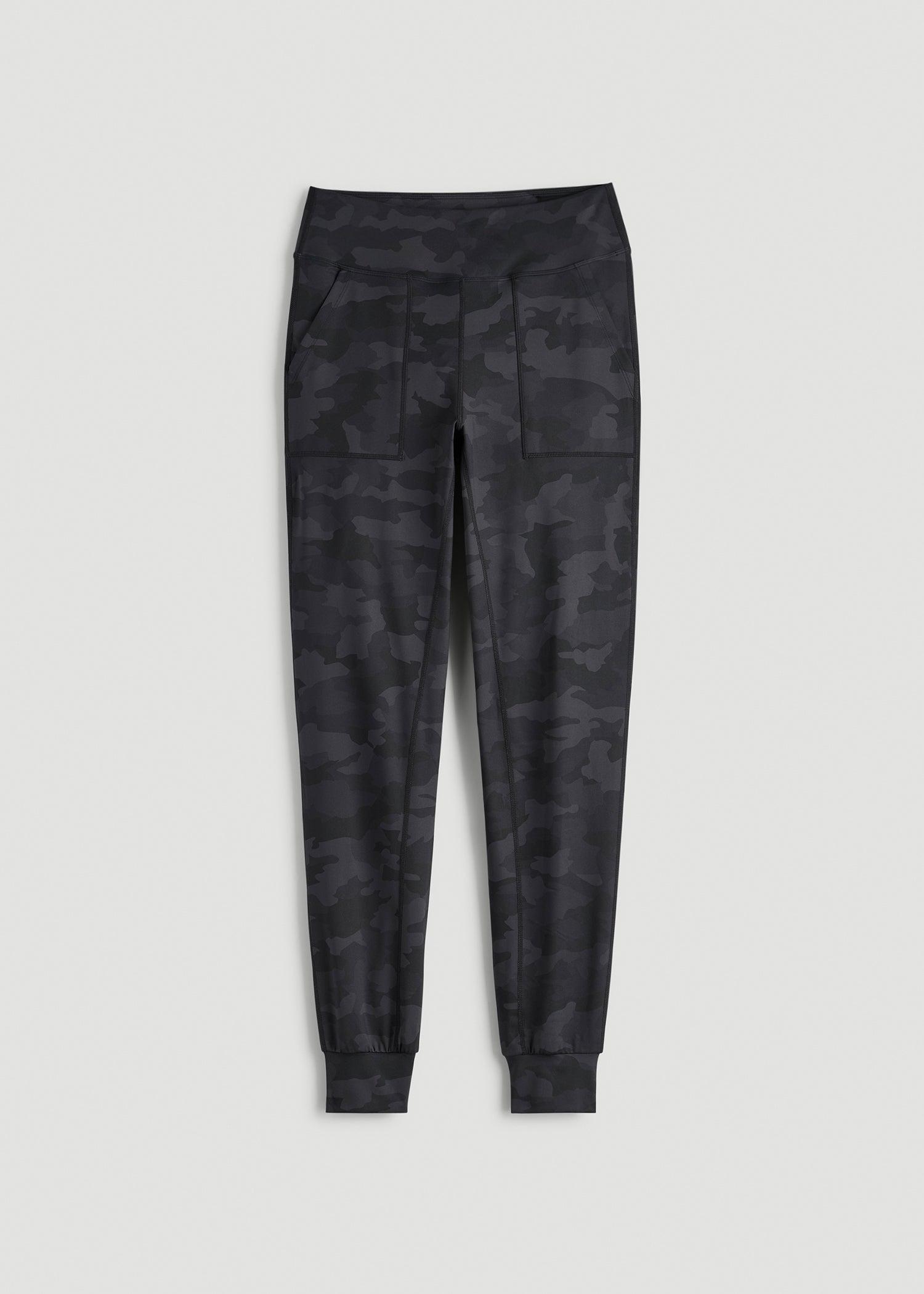 Balance Pocket Joggers for Tall Women in Grey Camo Product Image