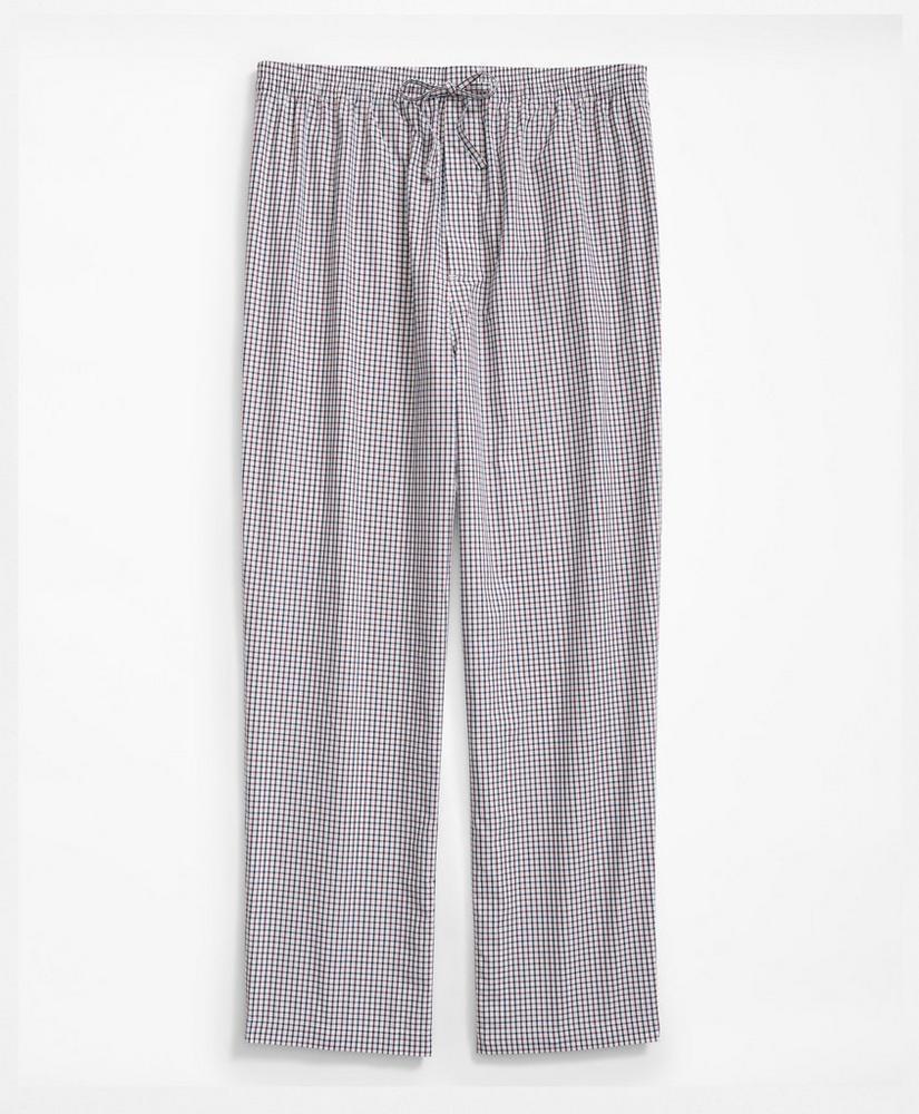 Cotton Broadcloth Tattersall Pajamas Product Image