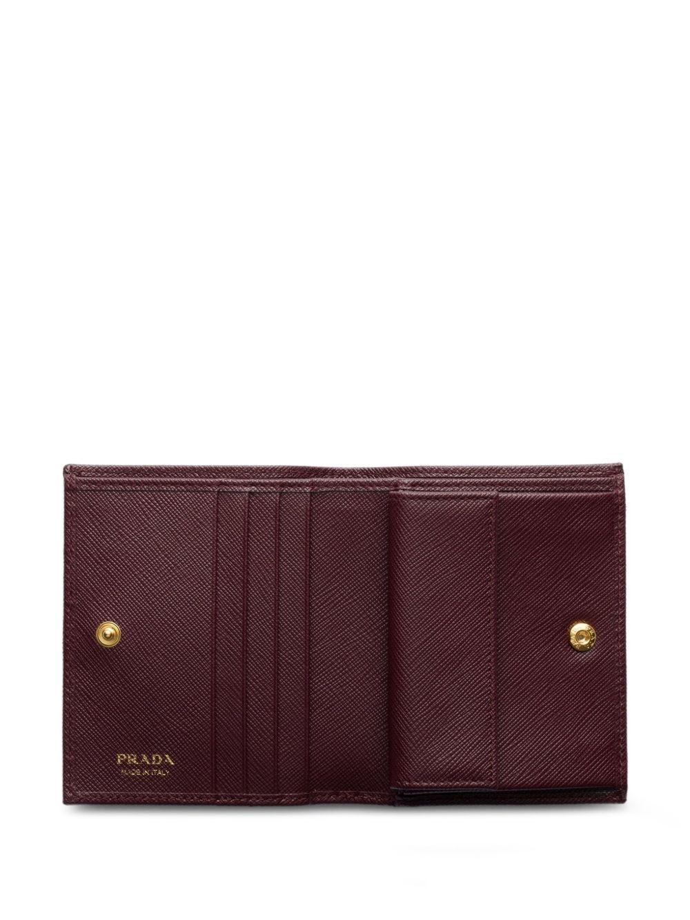 small Saffiano leather wallet Product Image