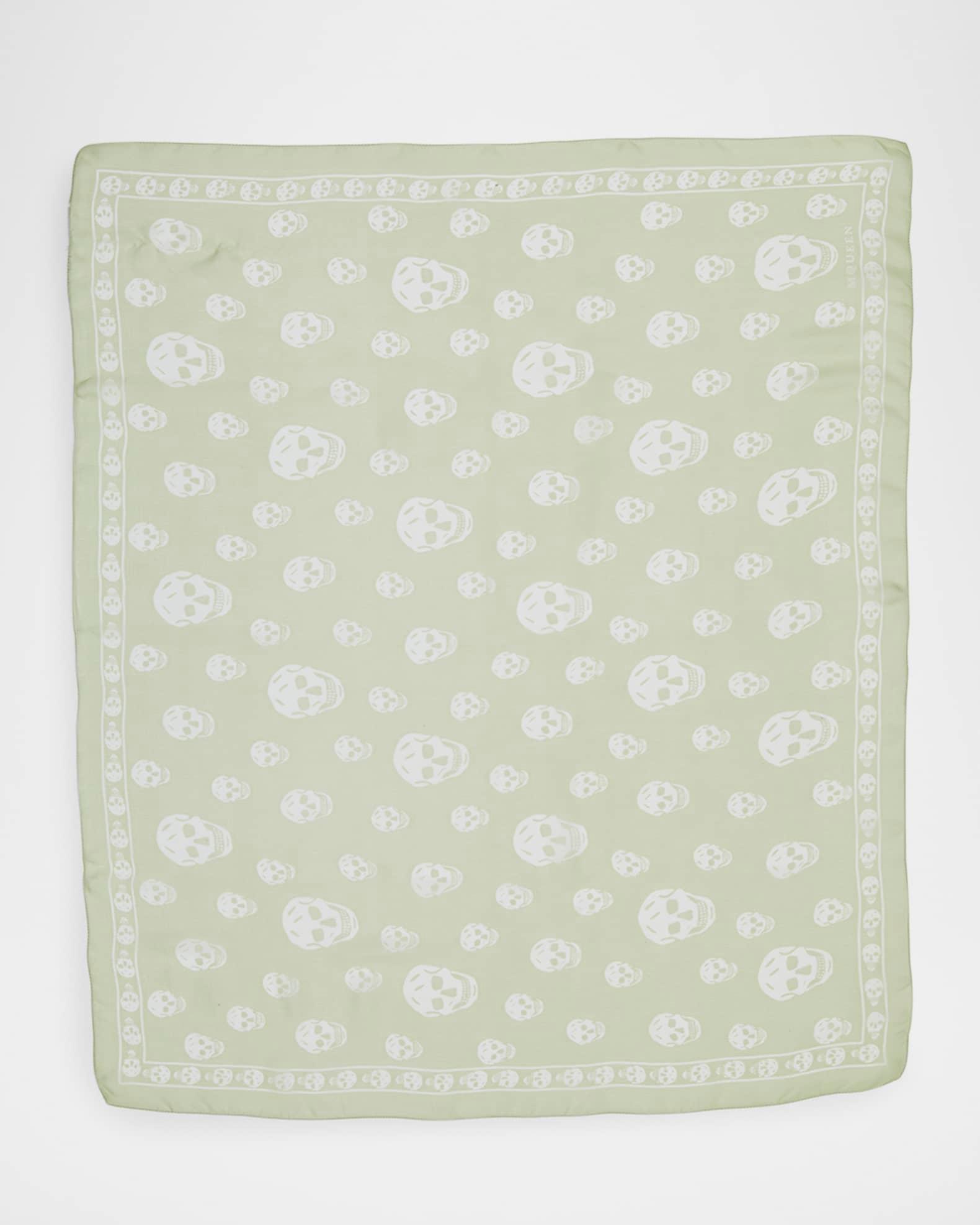Classic Skull Silk Scarf Product Image