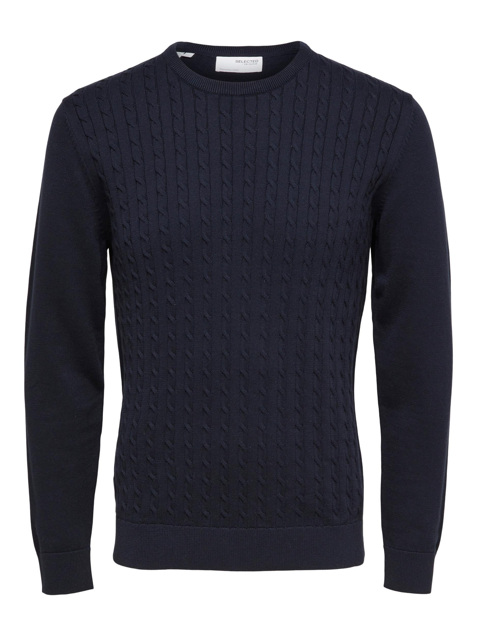 Aiko Knit Cable Crew Product Image