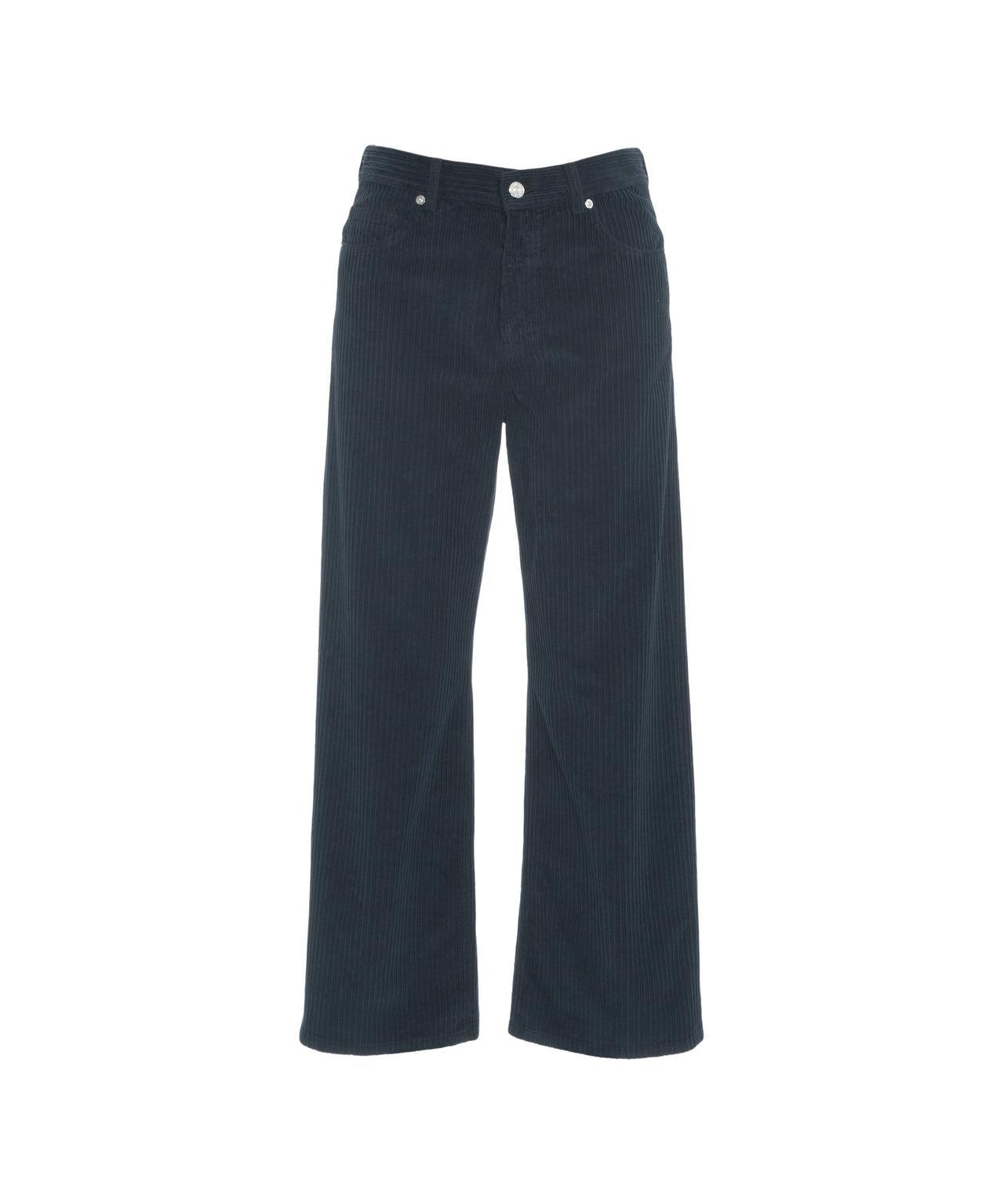 Wide leg cord pants Product Image