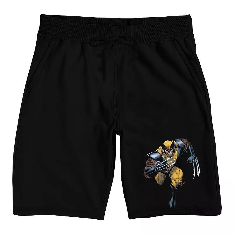 Men's Lofi Girl Pajama Shorts, Size: XXL, Black Product Image