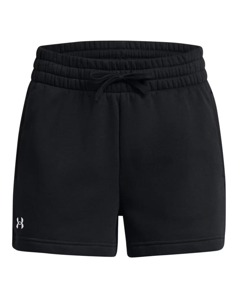 UA Rival Fleece Womens 3.5 Shorts Product Image