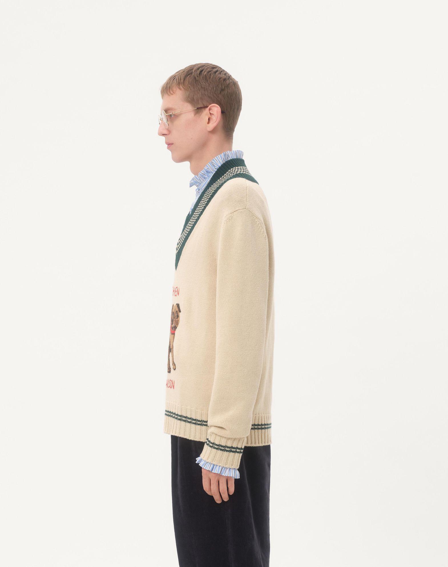 Le Chien De La Maison Jacquard Wool Jumper Product Image