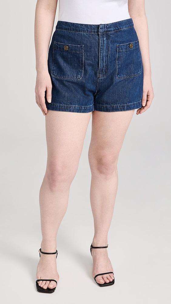 FRAME Patch Pocket Trouser Shorts | Shopbop Product Image