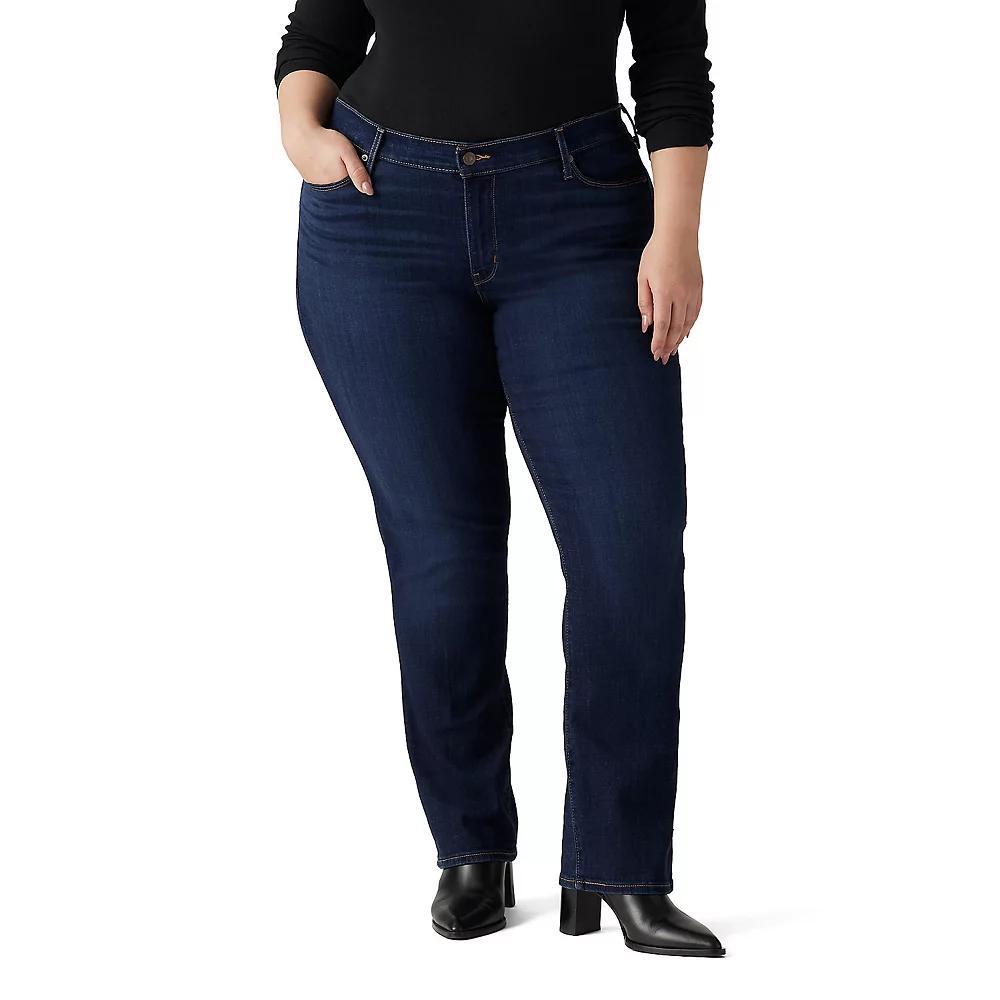 Plus Size Levi's® Classic Straight Jeans, Women's, Size: 16 - Regular, Blue Haze Product Image