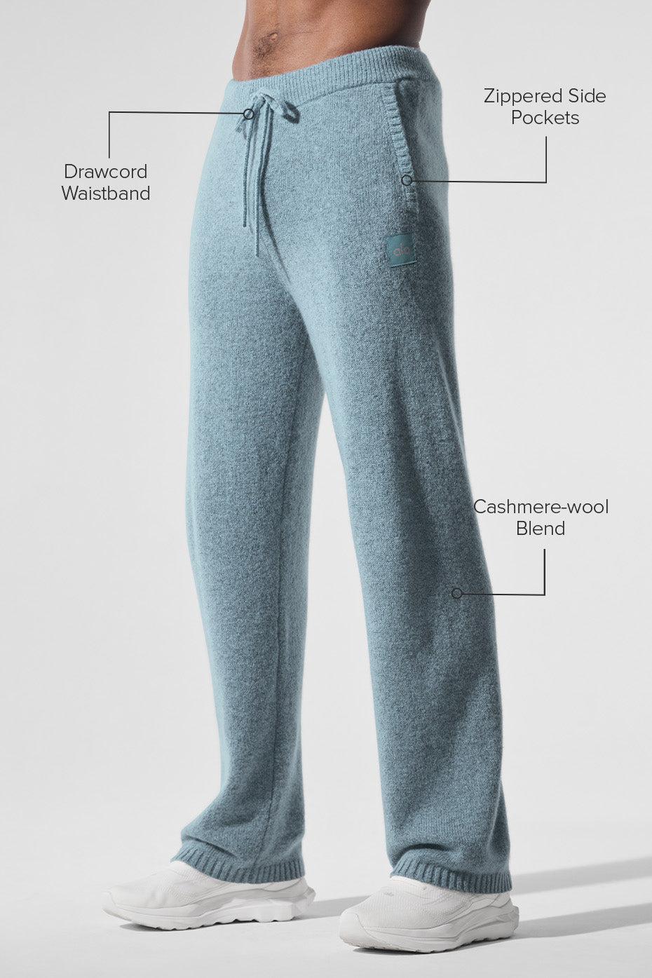 New Class Cashmere Sweatpant - Celestial Blue Granite Heather Product Image