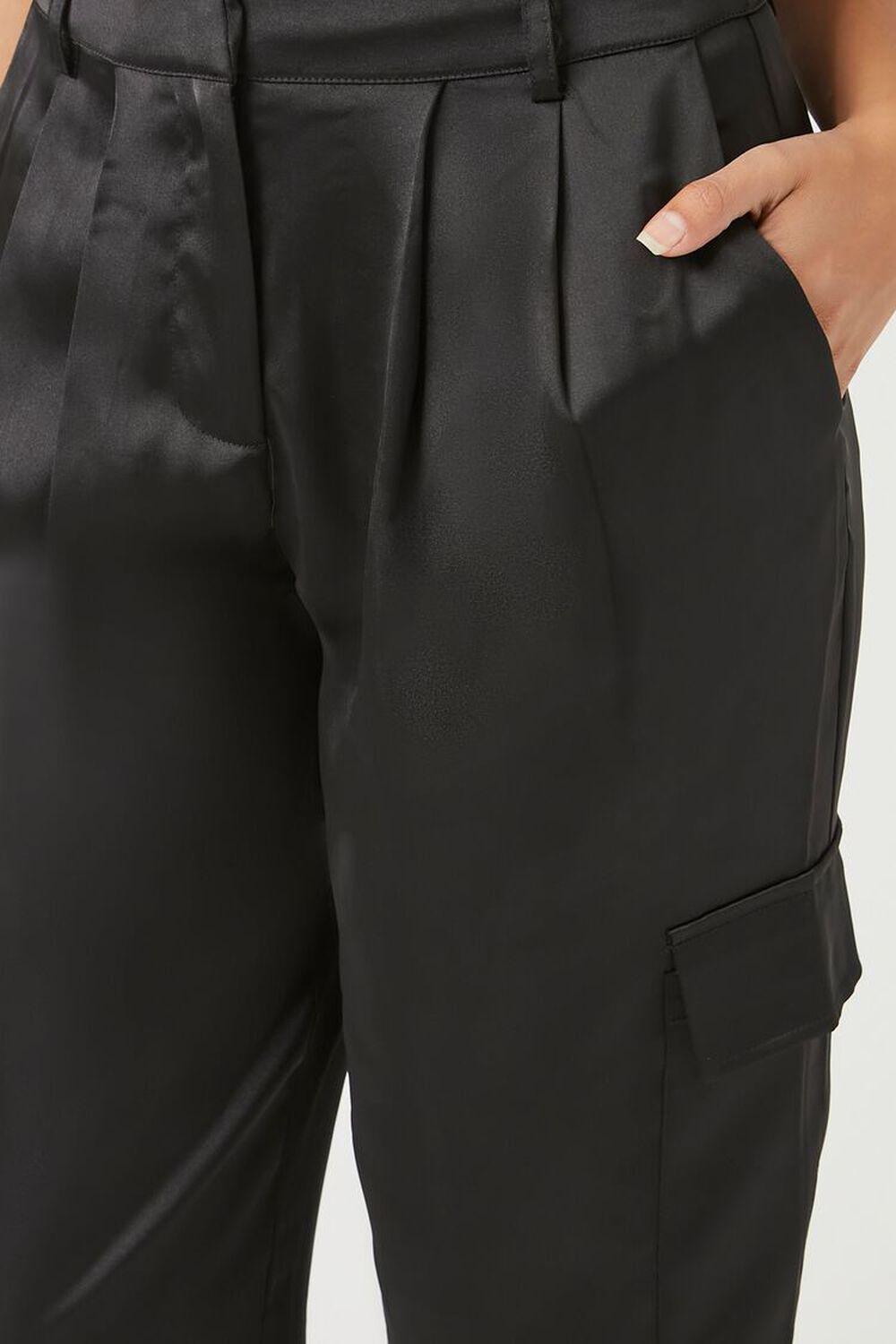 Satin Cargo Pants | Forever 21 Product Image