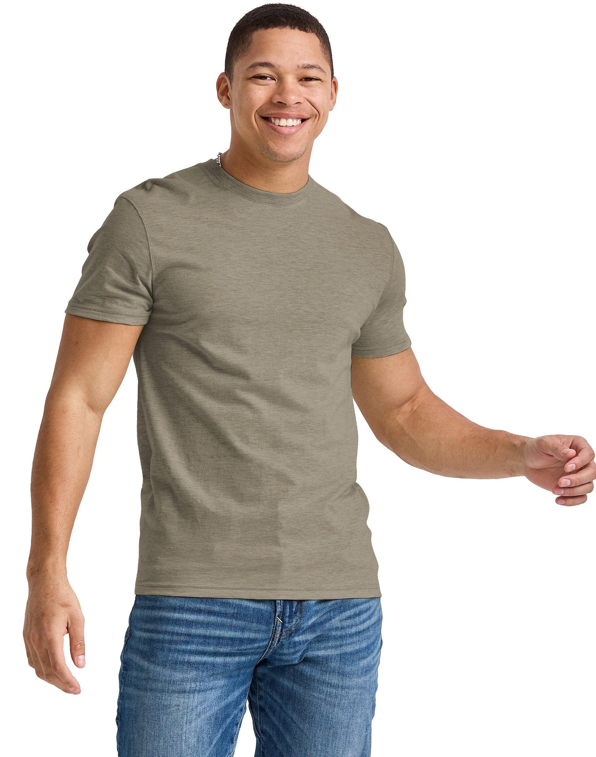 Men's Hanes Originals Tri-blend Tee, Size: XL, Eco White Product Image