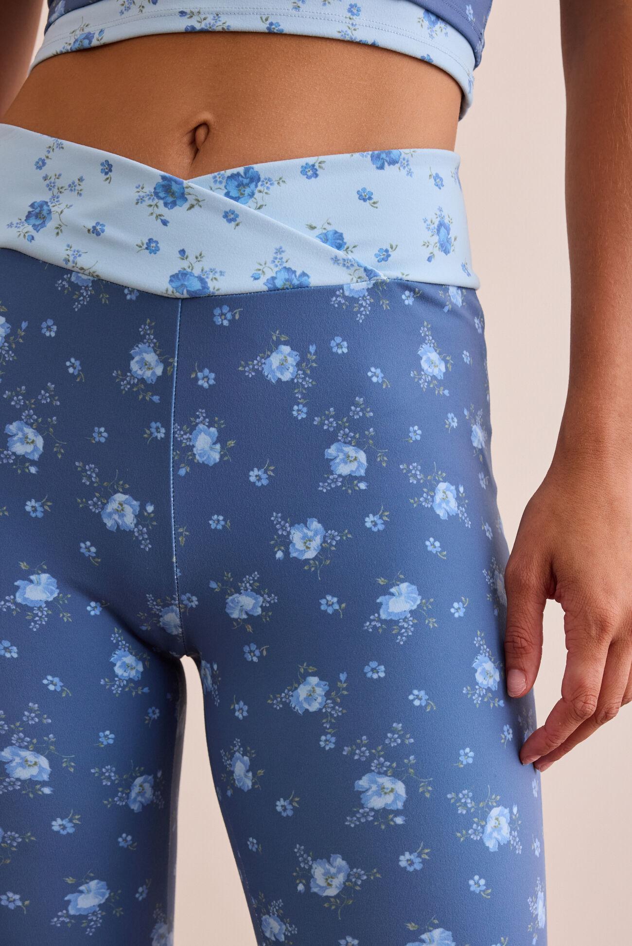 High Tide Floral Flare Leggings Product Image