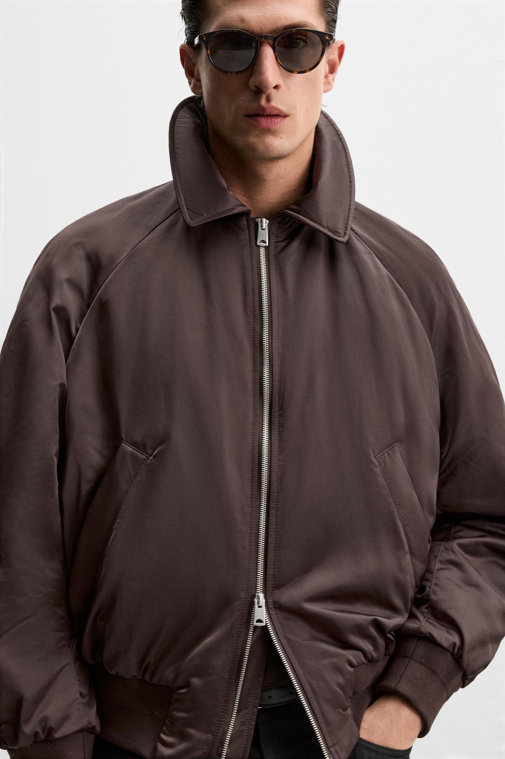 PADDED BOMBER JACKET Product Image