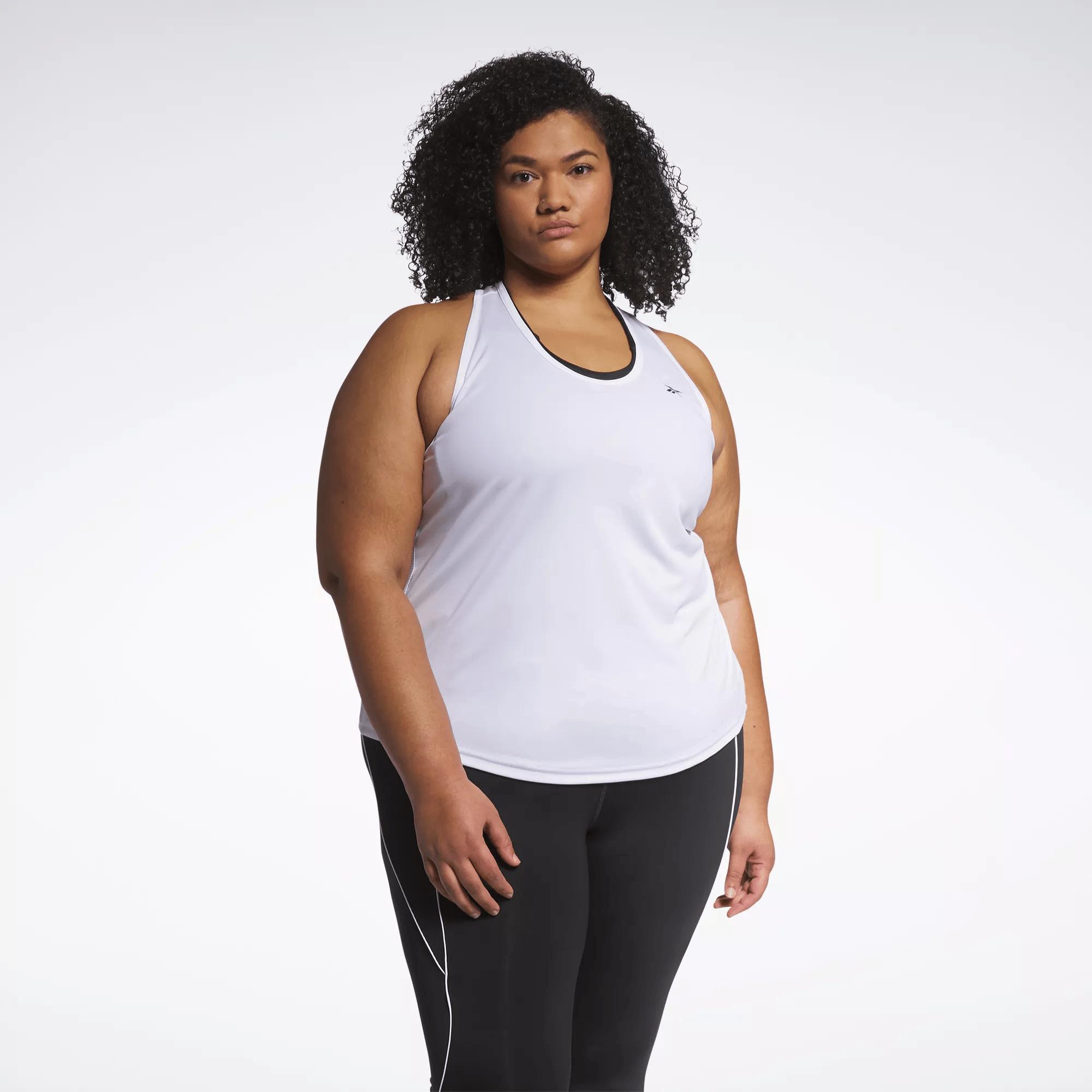 Women's Workout Ready Mesh Back Tank Top (Plus Size) Female Product Image