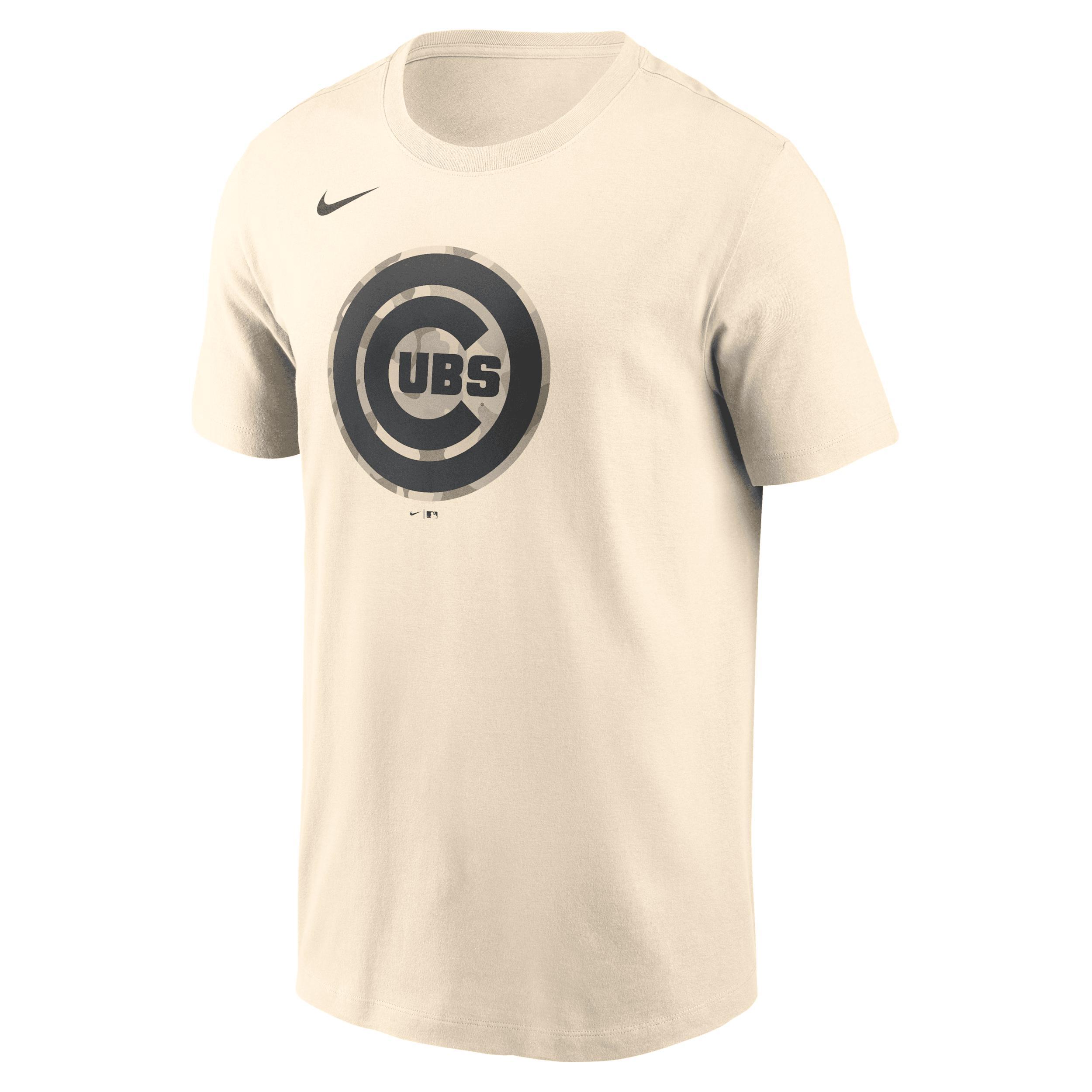 Chicago Cubs Camo Men's Nike MLB T-Shirt Product Image