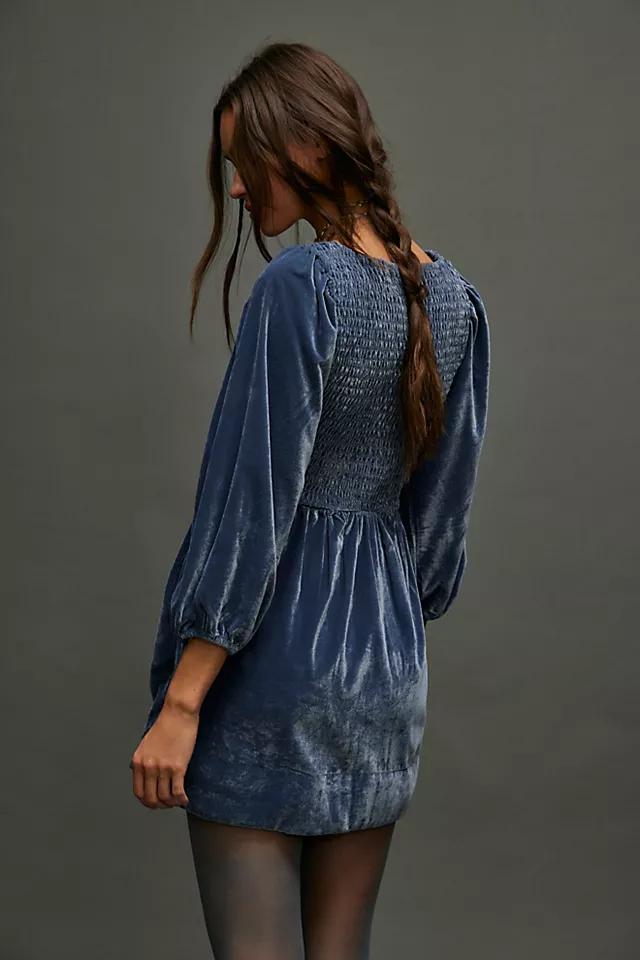 Farrier Velvet Mini Dress Product Image