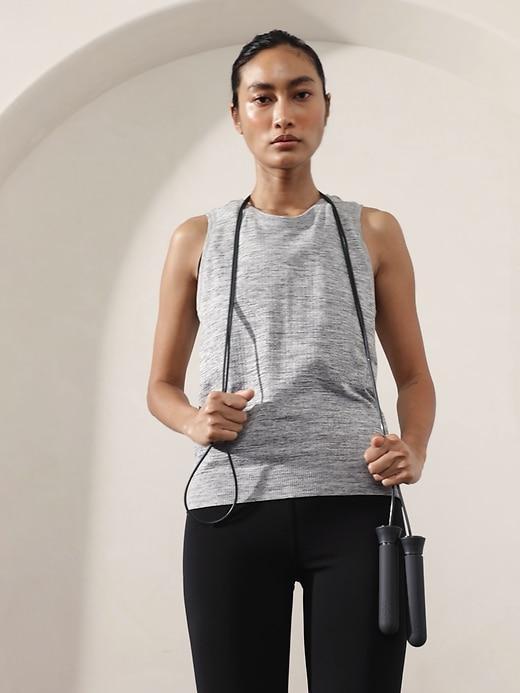 In Motion Seamless Heather Tank Product Image