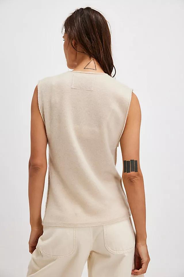 We The Free Cashmere Muscle Sweater Product Image