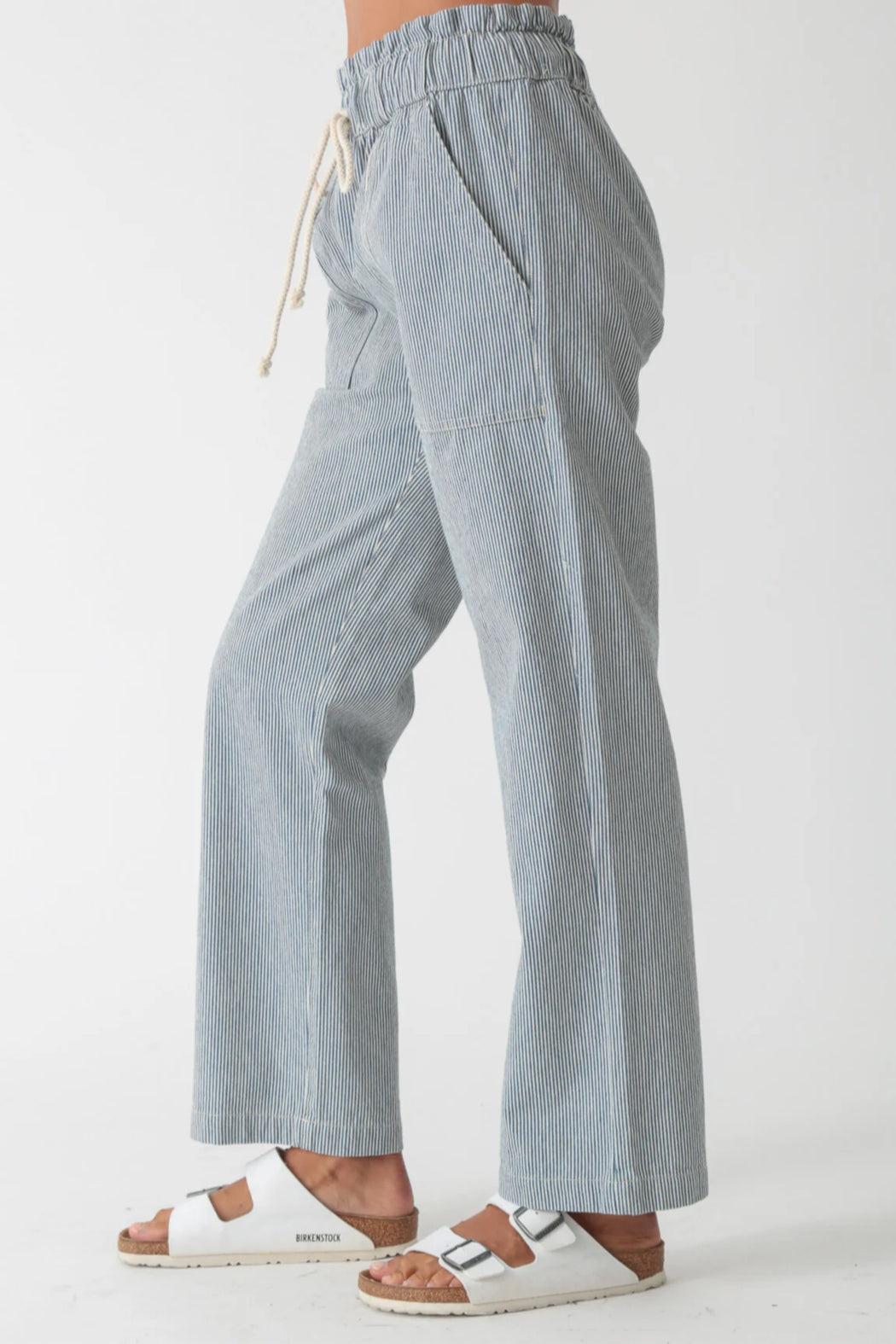 Easy Pant - Indigo Stripe Product Image