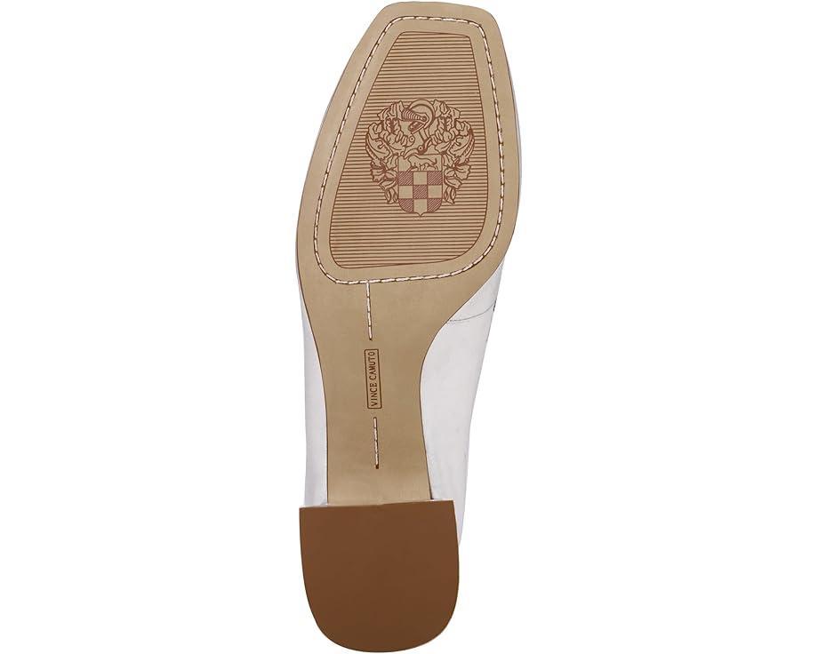 The Nettie Heeled Mary Jane in Metallic Leather Product Image