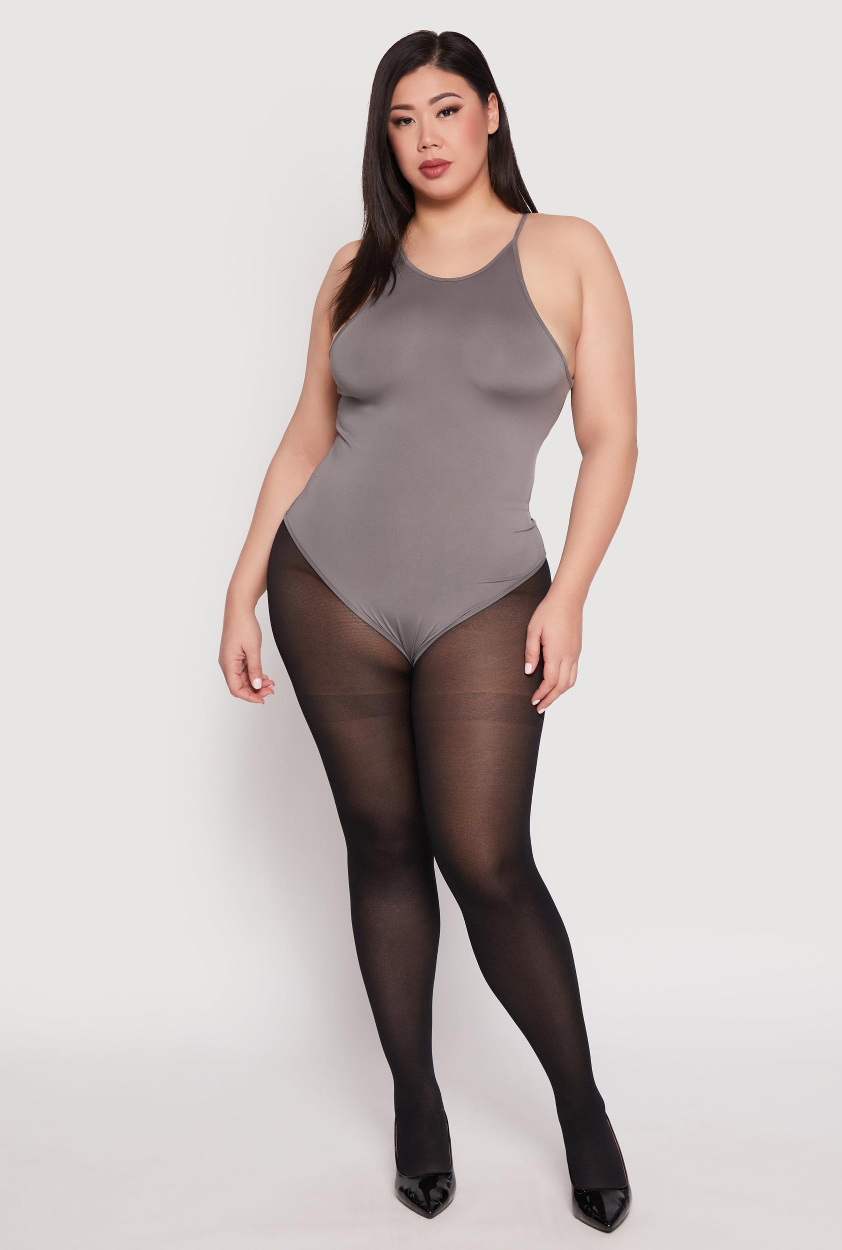 Womens Plus Size Daisy Cami Bodysuit Product Image
