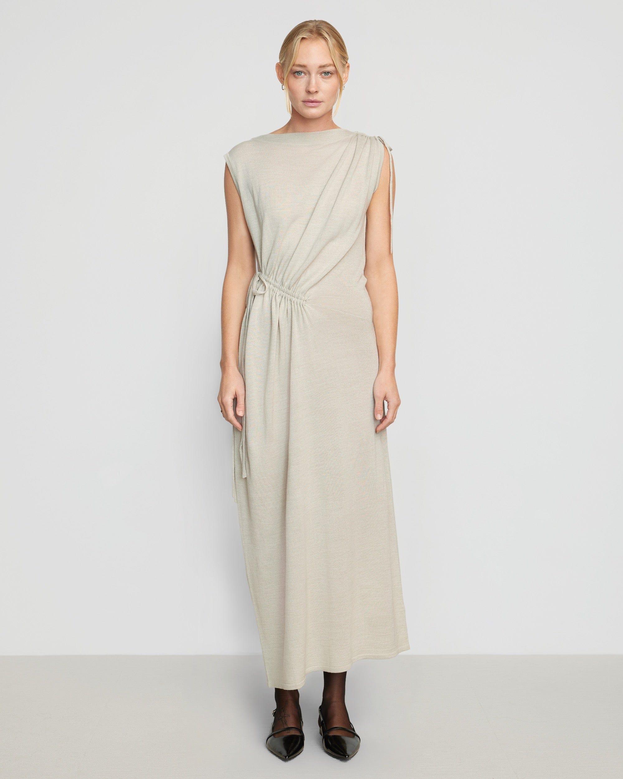 Torin Ruched Sweater Dress Product Image