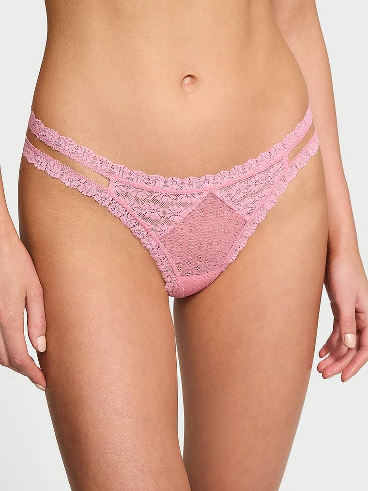Daisy Lace Thong Panty Product Image