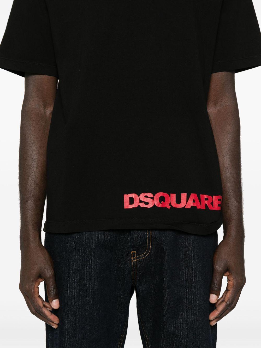 logo-print cotton T-shirt Product Image