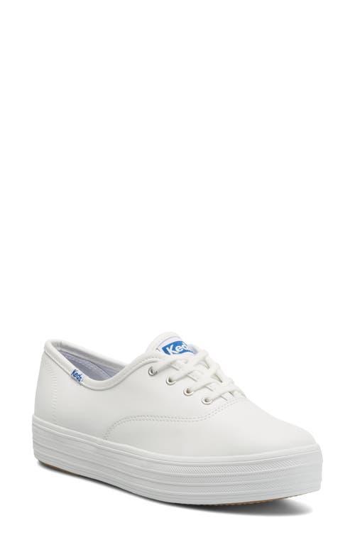 Keds The Platform Lace Up Women's Shoes Product Image