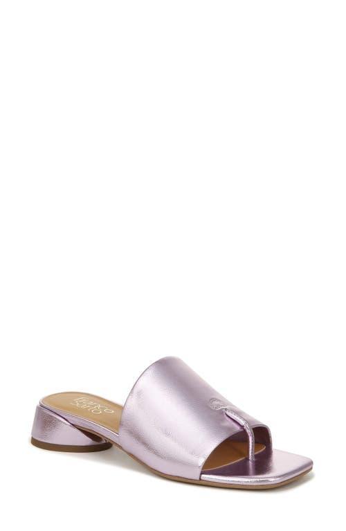 Franco Sarto Loran Slide Sandals Metallic) Women's Sandals Product Image