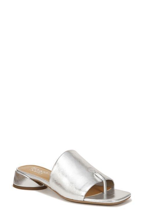 Franco Sarto Loran Slide Sandals Metallic) Women's Sandals Product Image
