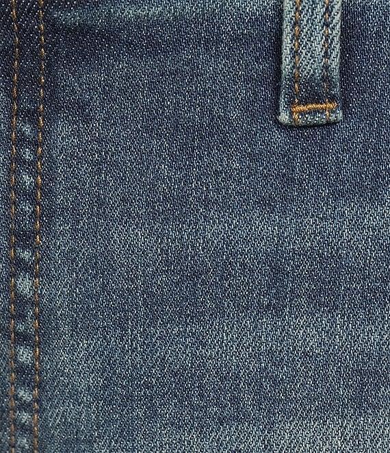 KUT from the Kloth Kelsey Stretch Denim Mid Rise Flare Leg Ankle Jeans Product Image