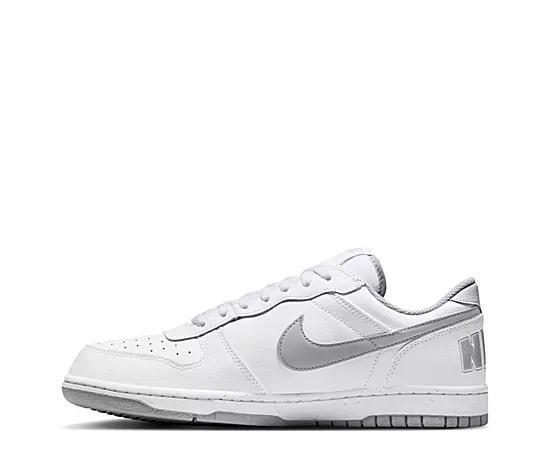 Men's Nike Big Low Sneakers, Size: 13, White Wolf Gray Product Image