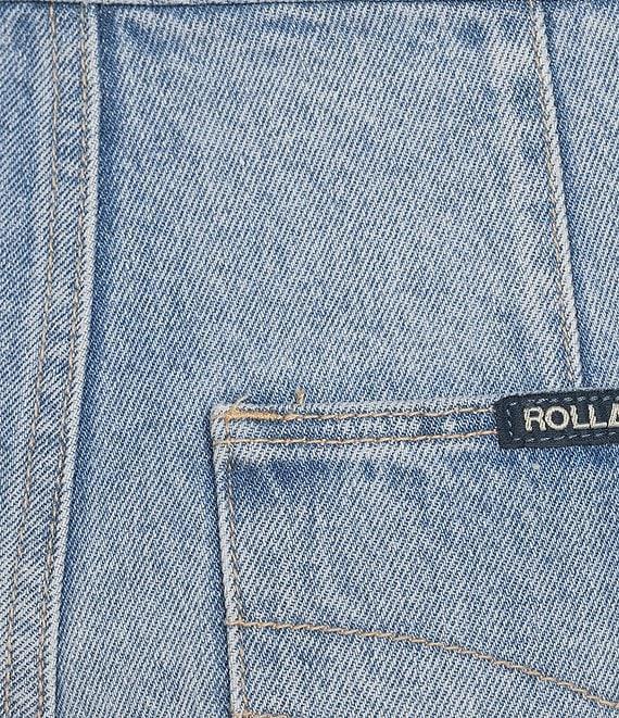Rolla's Layla High Rise Sunshine Blue Denim Skort Product Image