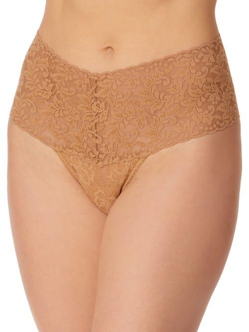Retro Signature Lace Thong Product Image