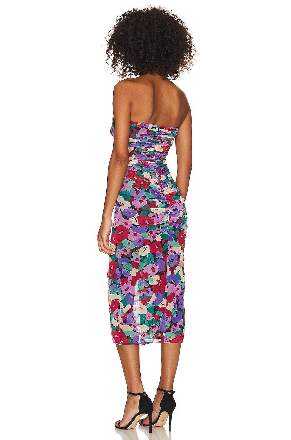 Sorin Diamond Cutout Midi Dress NICHOLAS Product Image