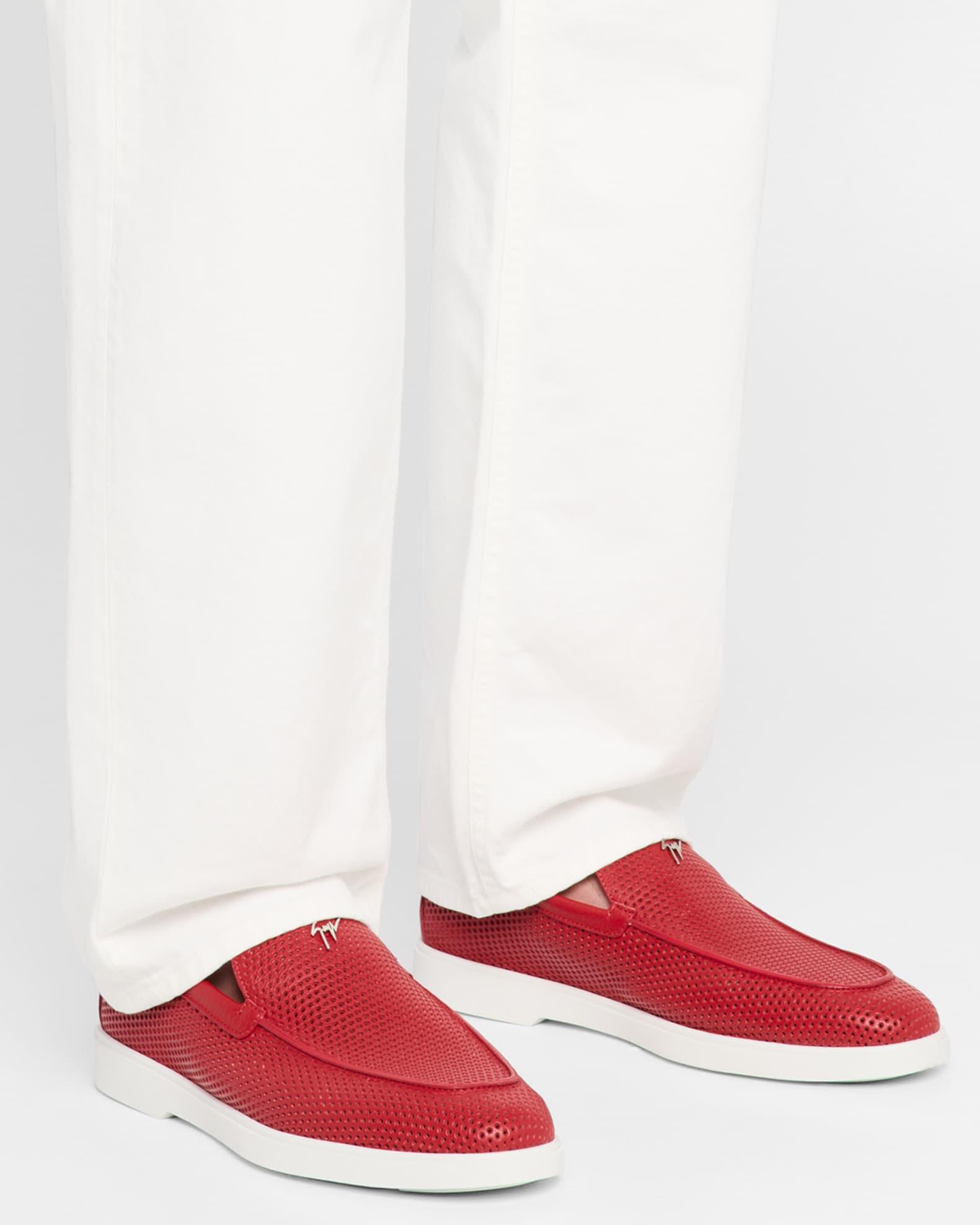 Men's Berth 10 Perforated Leather Loafers Product Image