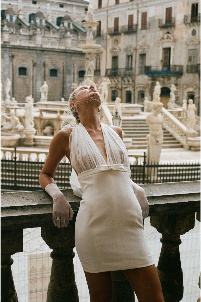 Melinda Dress (White) (Final Sale) Product Image