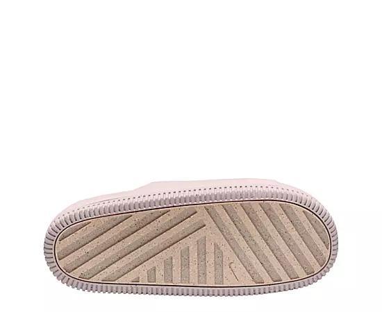 Nike Women's Calm Slide Sandals in Pink/Barely Rose Size 6 Product Image