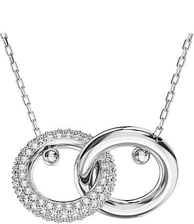 Swarovski Dextera Interlocking Pendant Necklace, 15-17.75 Product Image