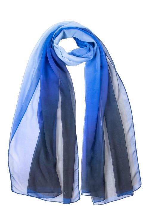 Elizabetta Sophia - Silk Scarf/Shawl for Women in Cobalt Blue at Nordstrom Product Image