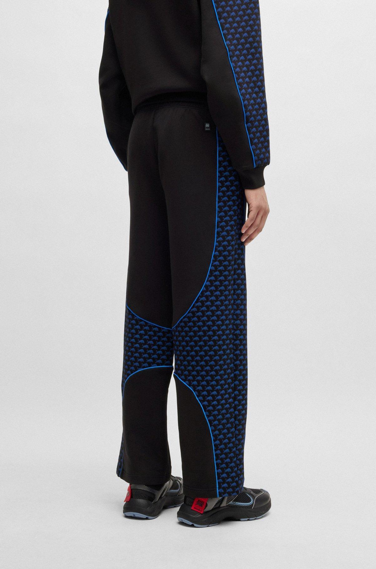 HUGO x RB tracksuit bottoms with piping details Product Image