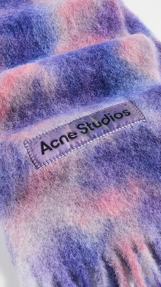 Acne Studios Tie Dye Wool Scarf | Shopbop Product Image