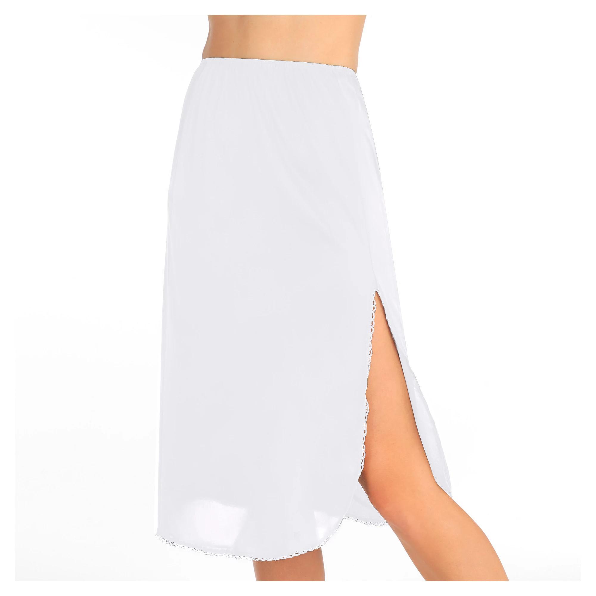 Vanity Fair Lingerie® Satin Glance™ Slit Pettislip - 28-in. 11760, Women's, Size: Large 28, White Product Image